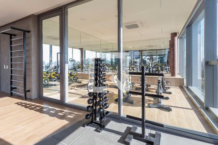 Studio para alugar com 29m², 1 quarto e sem vagaÁrea comum - Academia