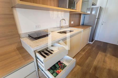 Studio para alugar com 29m², 1 quarto e sem vagaCozinha