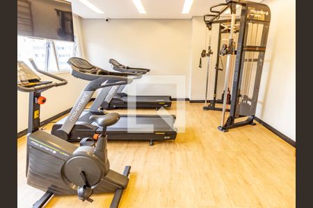 Apartamento à venda com 23m², 1 quarto e sem vaga Apartamento à venda com 23m², 1 quarto e sem vagaÁrea comum - Academia