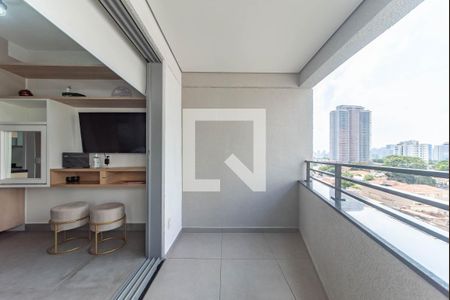 Apartamento à venda com 25m², 1 quarto e sem vaga Apartamento à venda com 25m², 1 quarto e sem vagaVaranda