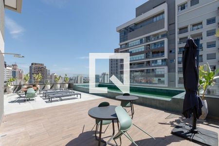 Apartamento à venda com 25m², 1 quarto e sem vaga Apartamento à venda com 25m², 1 quarto e sem vagaPiscina