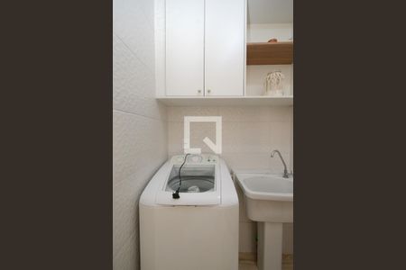 Apartamento para alugar com 34m², 2 quartos e 1 vagaDetalhe da area de serviço