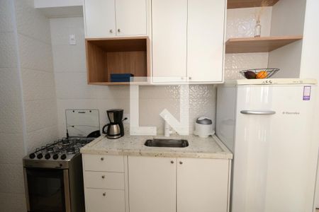 Apartamento para alugar com 34m², 2 quartos e 1 vagaCozinha e Área de Serviço