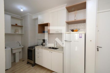 Apartamento para alugar com 34m², 2 quartos e 1 vagaCozinha e Área de Serviço