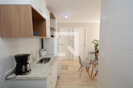 Apartamento para alugar com 34m², 2 quartos e 1 vagaCozinha e Área de Serviço