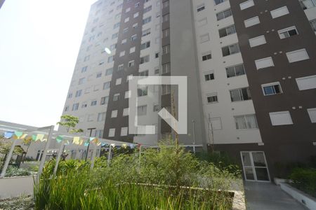 Apartamento para alugar com 34m², 2 quartos e 1 vagaFachada do bloco