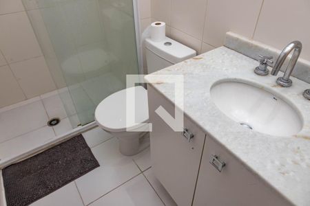 Apartamento à venda com 92m², 3 quartos e 2 vagasBanheiro da suíte 