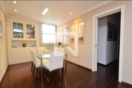 Sala de jantar de apartamento à venda com 3 quartos, 150m² em Santo Agostinho, Belo Horizonte