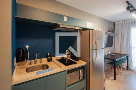 Studio à venda com 27m², 1 quarto e sem vaga Studio à venda com 27m², 1 quarto e sem vagaCozinha