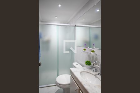 Apartamento à venda com 74m², 3 quartos e 1 vagaBanheiro Quarto 2