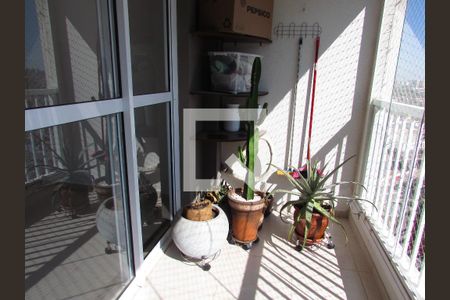 Varanda da Sala de apartamento para alugar com 1 quarto, 45m² em Vila Andrade, São Paulo