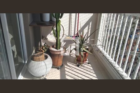 Varanda da Sala de apartamento para alugar com 1 quarto, 45m² em Vila Andrade, São Paulo