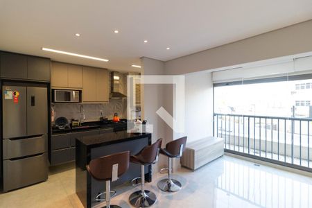 Sala de apartamento para alugar com 2 quartos, 80m² em Jardim Brasil, Campinas