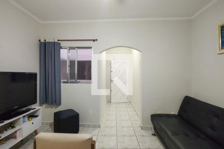 Sala de apartamento para alugar com 2 quartos, 62m² em Tupi, Praia Grande