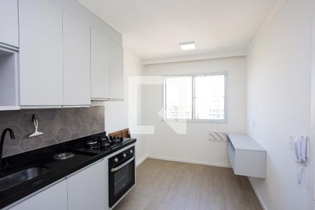 Sala_Cozinha_Serviço de apartamento para alugar com 1 quarto, 27m² em Paraíso do Morumbi, São Paulo