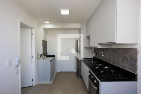 Sala_Cozinha_Serviço de apartamento para alugar com 1 quarto, 27m² em Paraíso do Morumbi, São Paulo