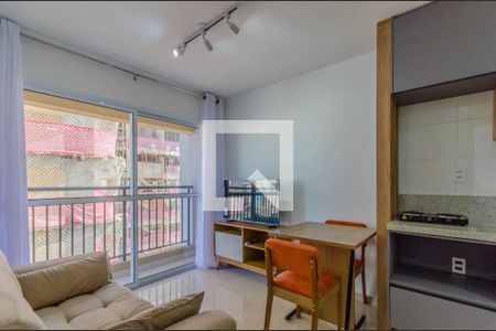 Sala de apartamento para alugar com 1 quarto, 32m² em Vila Mariana, São Paulo