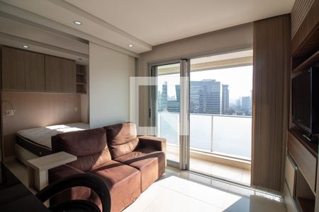 Sala de kitnet/studio para alugar com 1 quarto, 35m² em Santo Amaro, São Paulo