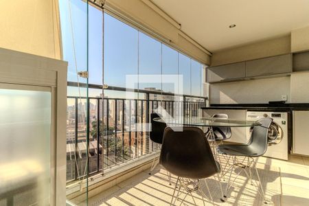 Varanda de apartamento para alugar com 1 quarto, 35m² em Campos Elíseos, São Paulo