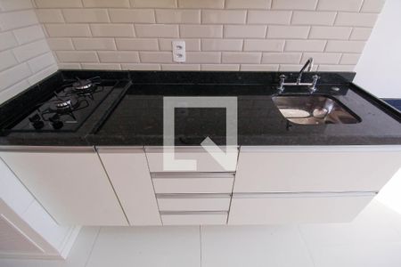 Sala/Cozinha de apartamento para alugar com 1 quarto, 25m² em Belenzinho, São Paulo