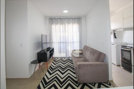Sala de apartamento para alugar com 2 quartos, 55m² em Parque Rural Fazenda Santa Cândida, Campinas