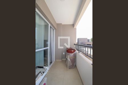 Varanda da Sala de apartamento para alugar com 2 quartos, 55m² em Parque Rural Fazenda Santa Cândida, Campinas