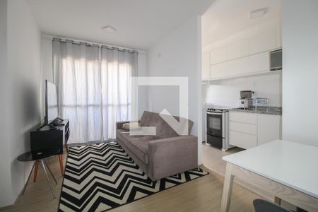 Sala de apartamento para alugar com 2 quartos, 55m² em Parque Rural Fazenda Santa Cândida, Campinas