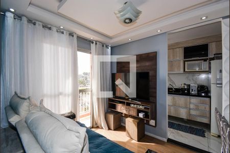 Sala de apartamento para alugar com 2 quartos, 49m² em Jardim Rossi, Guarulhos