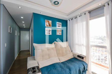 Sala de apartamento para alugar com 2 quartos, 49m² em Jardim Rossi, Guarulhos