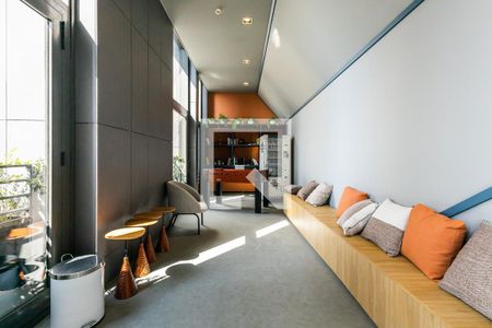 Studio para alugar com 27m², 1 quarto e sem vagaCoworking