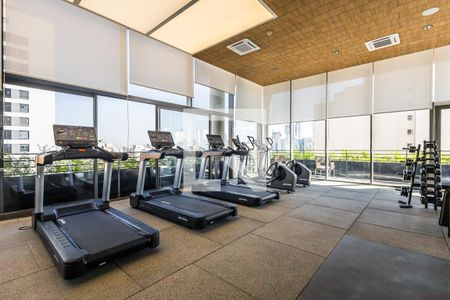 Studio para alugar com 27m², 1 quarto e sem vagaAcademia