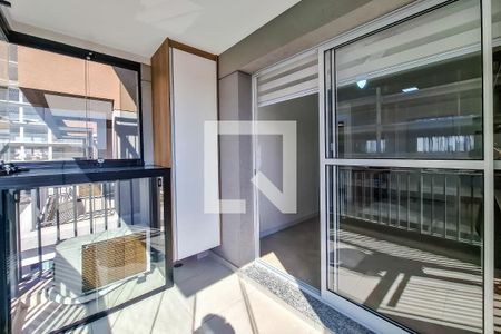 varanda de apartamento para alugar com 1 quarto, 34m² em Vila Clementino, São Paulo
