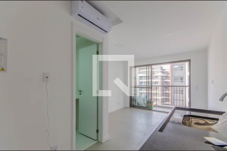 Cozinha de kitnet/studio para alugar com 1 quarto, 26m² em Ipiranga, São Paulo