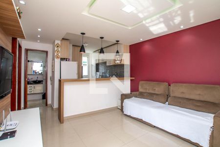 Sala de apartamento para alugar com 2 quartos, 47m² em Água Chata, Guarulhos