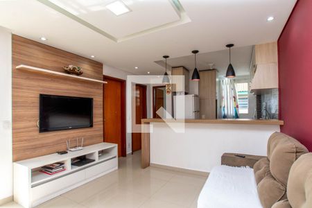 Sala de apartamento para alugar com 2 quartos, 47m² em Água Chata, Guarulhos