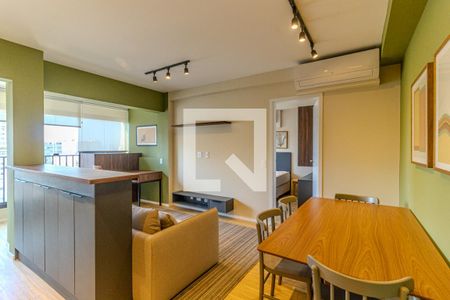 Sala de apartamento para alugar com 1 quarto, 41m² em Vila Buarque, São Paulo