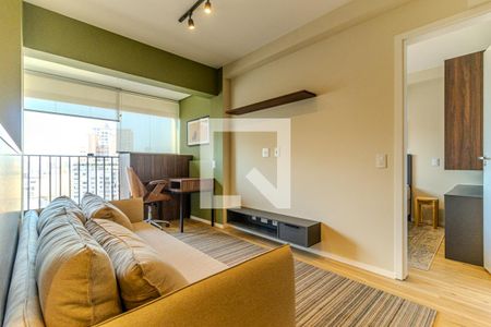 Sala de apartamento para alugar com 1 quarto, 41m² em Vila Buarque, São Paulo