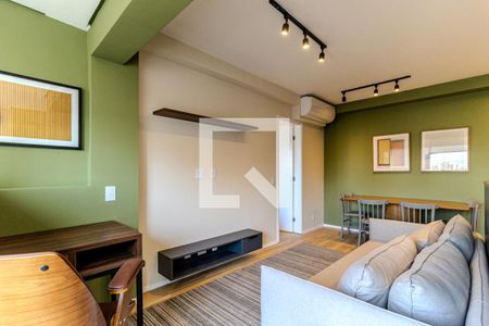 Sala de apartamento para alugar com 1 quarto, 41m² em Vila Buarque, São Paulo