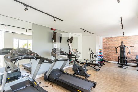 Apartamento à venda com 45m², 2 quartos e 1 vaga Apartamento à venda com 45m², 2 quartos e 1 vagaÁrea comum - Academia