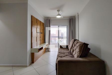 Sala de apartamento para alugar com 2 quartos, 66m² em Vila Tupi, Praia Grande