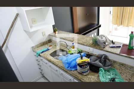 Cozinha de apartamento para alugar com 1 quarto, 47m² em Barra da Tijuca, Rio de Janeiro