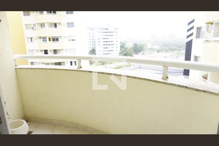 Varanda da Sala de apartamento para alugar com 1 quarto, 47m² em Barra da Tijuca, Rio de Janeiro