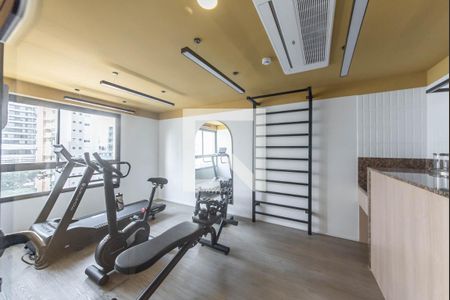 Studio para alugar com 22m², 1 quarto e sem vaga Studio para alugar com 22m², 1 quarto e sem vagaAcademia