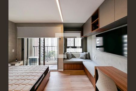 Quarto de kitnet/studio para alugar com 0 quarto, 26m² em Campo Belo, São Paulo