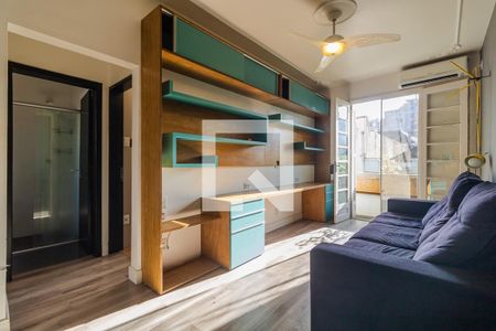Sala de apartamento para alugar com 1 quarto, 60m² em Centro Histórico, Porto Alegre