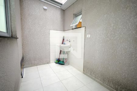 Área de Serviço de apartamento para alugar com 2 quartos, 60m² em Vila América, Santo André