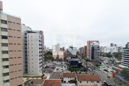 Vista da Sala de apartamento para alugar com 2 quartos, 71m² em São Francisco, Curitiba