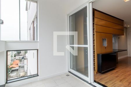 Varanda da Sala de apartamento para alugar com 2 quartos, 71m² em São Francisco, Curitiba