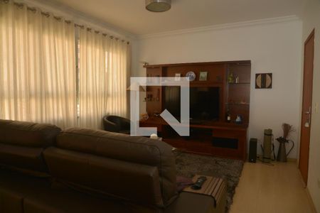 Sala de apartamento à venda com 3 quartos, 108m² em Jardim Bela Vista, Santo André
