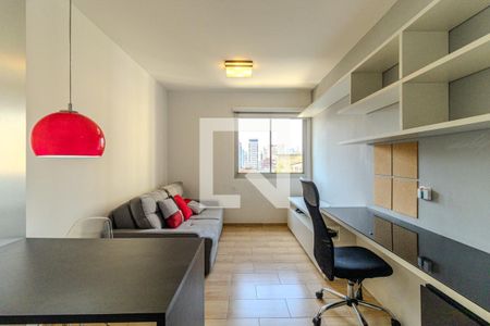 Sala de apartamento para alugar com 1 quarto, 50m² em Vila Buarque, São Paulo